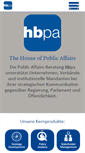 Mobile Screenshot of hbpa.eu
